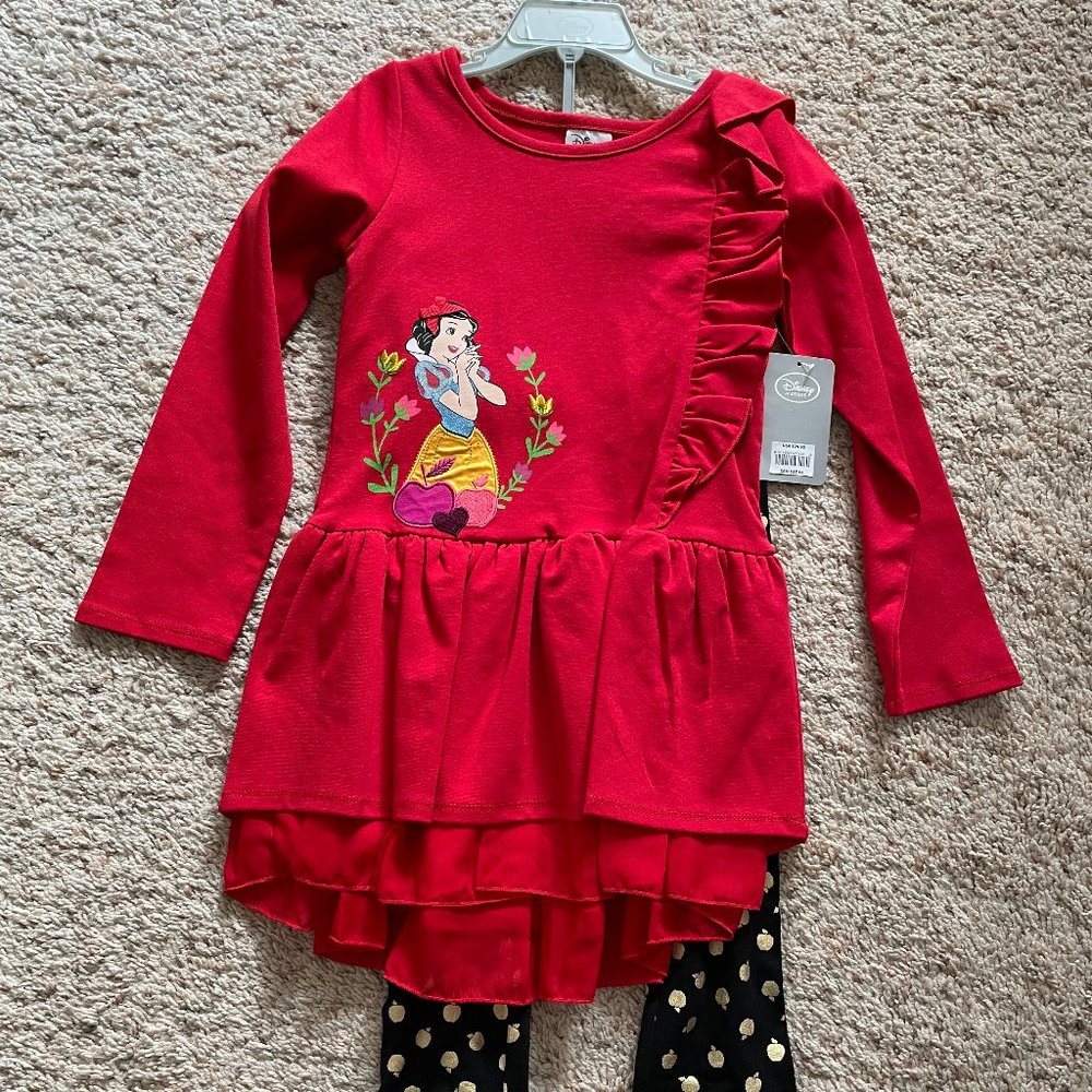 Disney Store Snow White Outfit Size 5/6